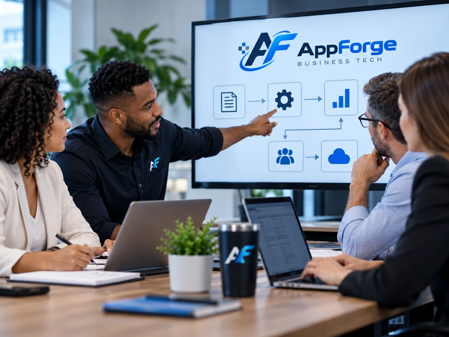 AppForge workflow strategy meeting